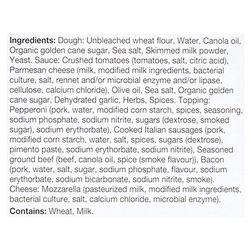 Stromboli Frozen Pizza 4 Meats 390 g