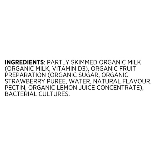 Liberté Organic 2% Kefir Strawberry 1 L