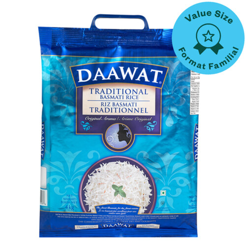 Daawat Rice Basmati Traditional 4 kg