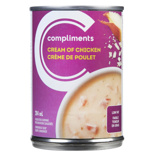 Compliments Low Fat Soup Cream Of Chicken 284 ml