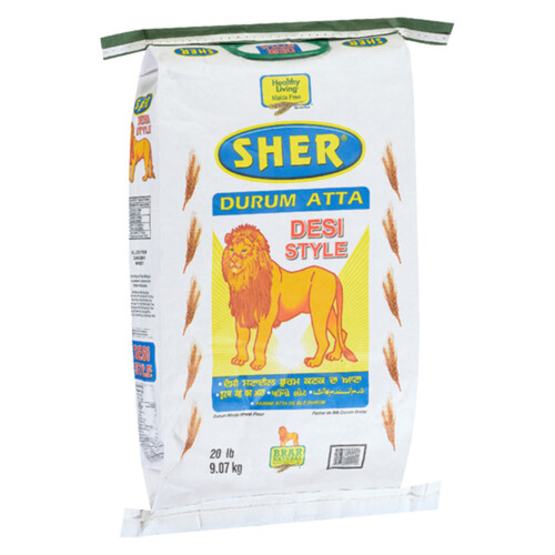 Sher Durum Atta Desi Style 9.07 kg