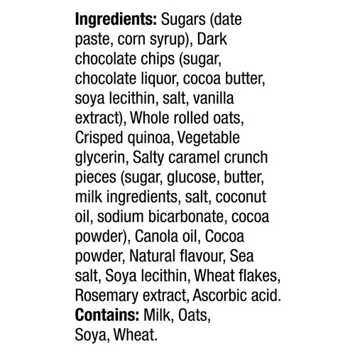Leclerc Go Pure Peanut-Free Cereal Bar Hint Of Caramel 140 g