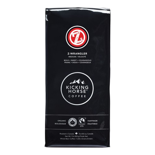 Kicking Horse Organic Whole Bean Coffee Z-Wrangler 454 g