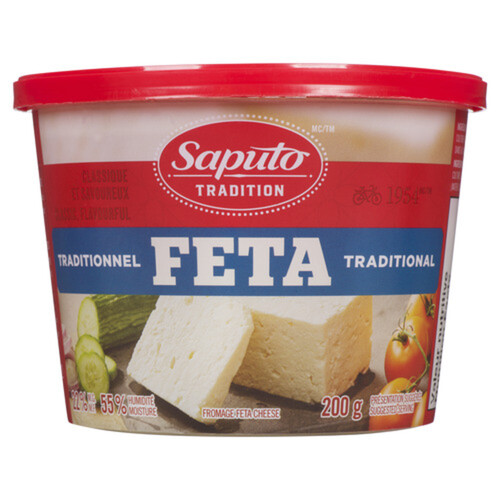 Saputo Cheese Pieces Feta In Brine 200 g