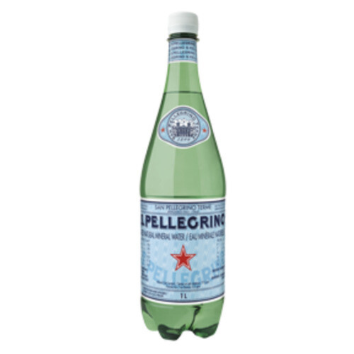 San Pellegrino Carbonated Natural Mineral Water 1 L (bottle)