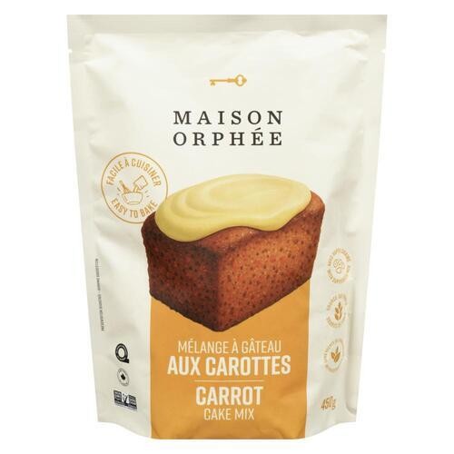 Maison Orphée Cake Mix Carrot 450 g