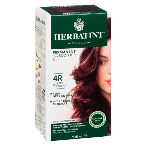 Herbatint Hair Color 4R Copper Chestnut 120 ml