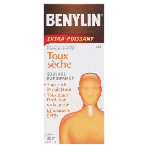 Benylin Cough Syrup Extra Strength 100 ml