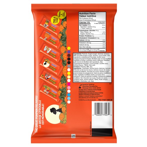 Reese's Pumpkins Peanut Butter Cups 357 g