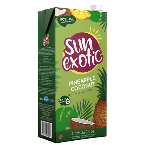 Sun Exotic Juice Pineapple & Coconut 1 L