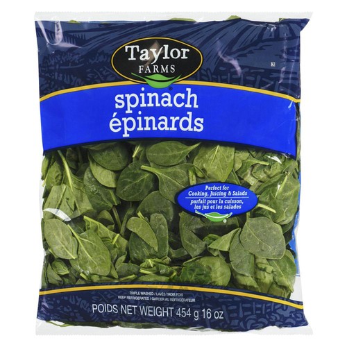 Taylor Farms Spinach 454 g