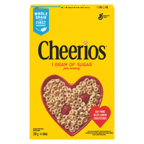 Cheerios Cereal Original Breakfast Whole Grains 350 g