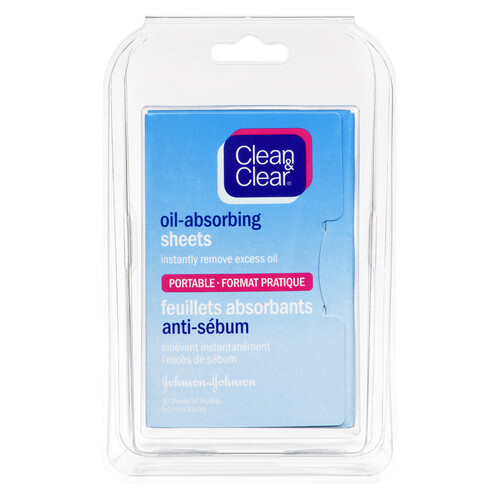 Clean & Clear Oil Absorbing Sheets 50 Pack