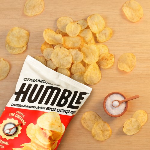 Humble Organic Potato Chips Original 135 g