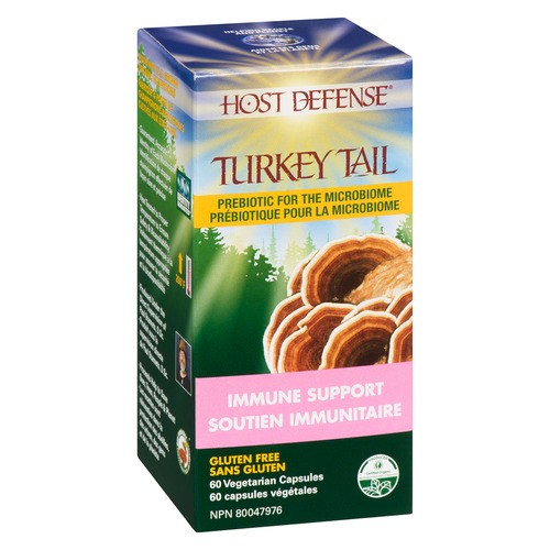 Host Defense Turkey Tail Immune Supplement 60 EA
