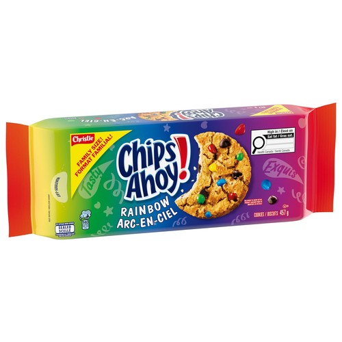 Christie Chips Ahoy! Cookies Rainbow Family Size 457 g