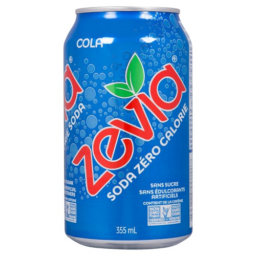 Zevia Cola Soft Drink 355 ml