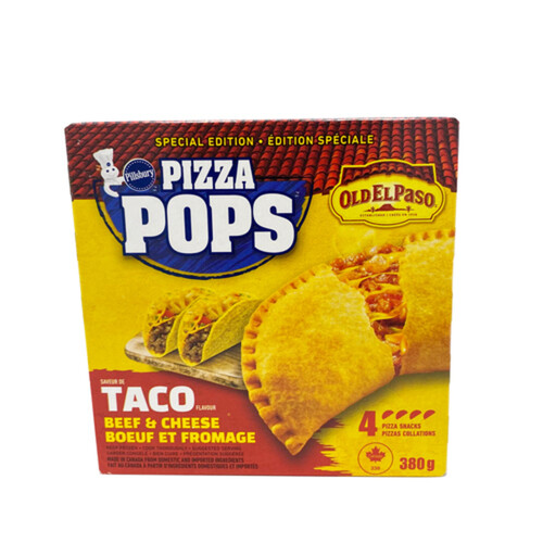 Pillsbury Frozen Pizza Pops Special Edition Pepperoni & Bacon 4 Pack