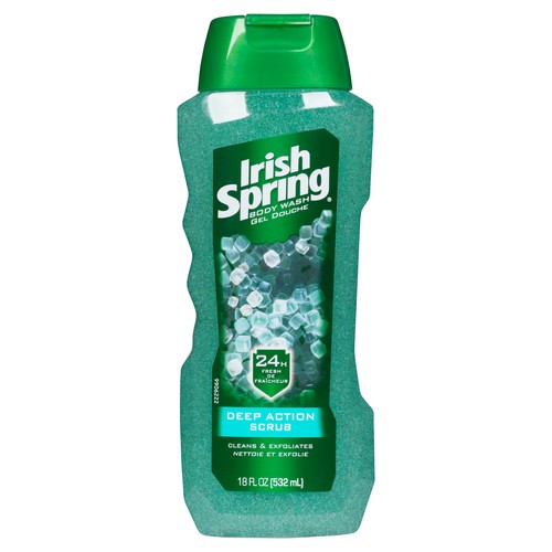 Irish Spring Body Wash Cool Scrub 532 ml