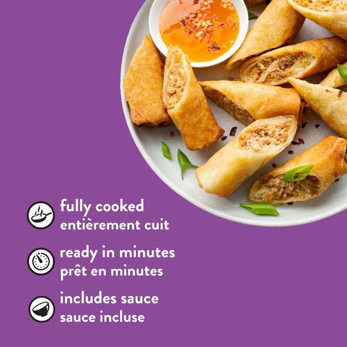 SUMM! Crispy Spring Rolls Pork 6 Count 350 g