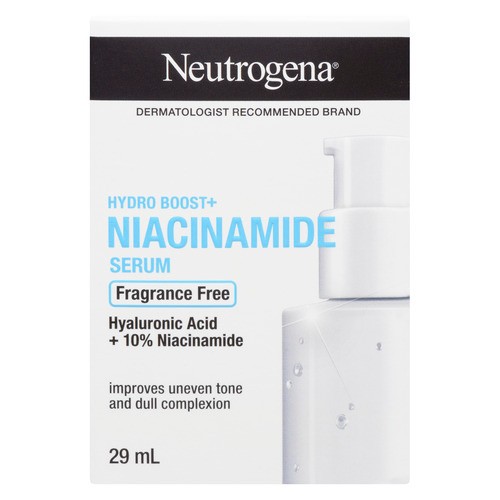 Neutrogena Hydro Boost+ Niacinamide Serum Fragrance Free 29 ml