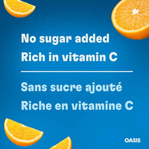 Oasis Orange Juice No Pulp Not from Concentrate 1.5 L