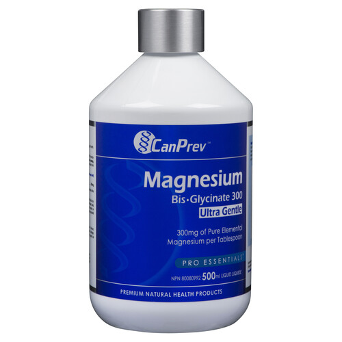 CanPrev Magnesium Bis-Glycinate 300 Ultra Gentle Liquid 500 ml