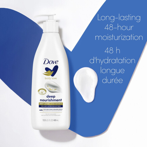 Dove Body Love Body Lotion Deep Nourishment For Dry Skin 400 ml