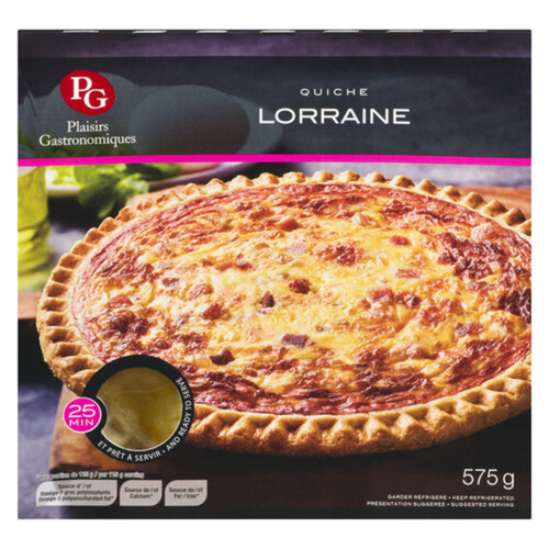 Plaisirs Gastronomiques Pie Lorraine Quiche 575 g 