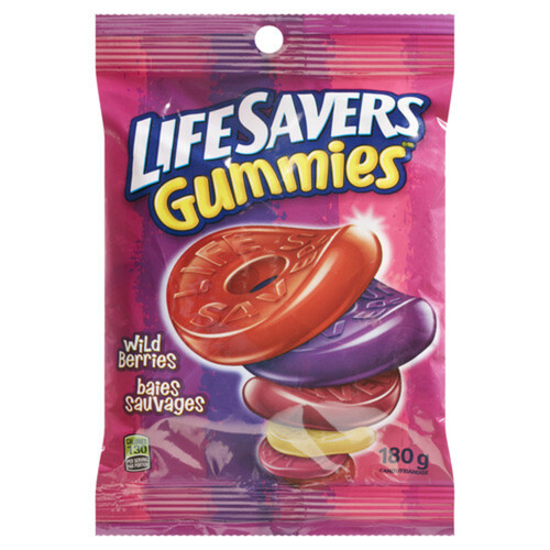 Life Savers Gummies Candy Wild Berry Bag 180 g