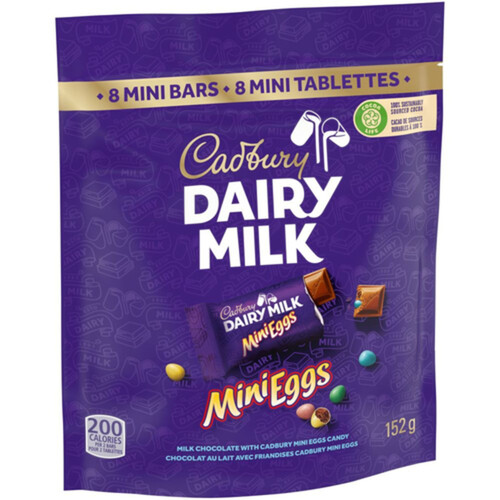 Cadbury Dairy Milk Mini Eggs Chocolate Candy 152 g 