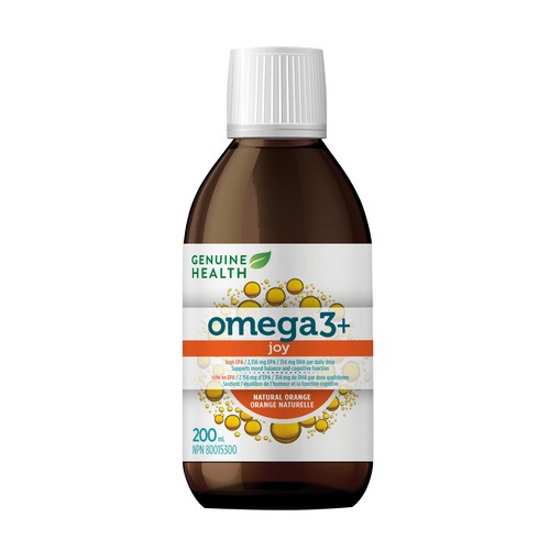 Genuine Health Omega3+ Natural Orange 200 ml