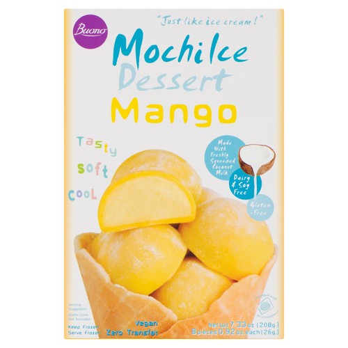 Buono Frozen Dessert Mochi Mango 208 g