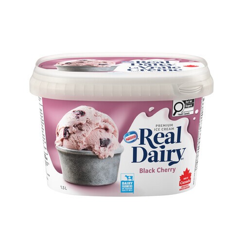 Nestlé Real Dairy Ice Cream Black Cherry 1.5 L