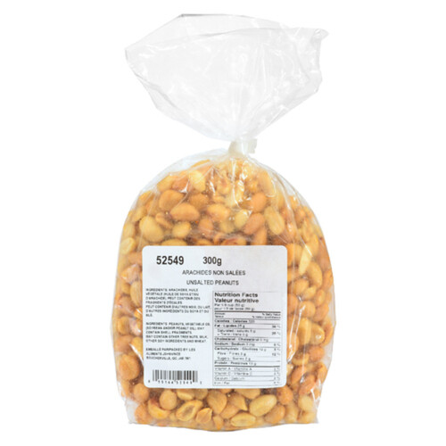 Johnvince Blanched Roasted Peanuts No Salt 300 g