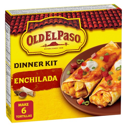Old El Paso Enchilada Dinner Kit 6 Tortillas 396 g