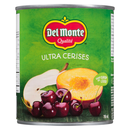 Del Monte Mixed Fruit Cocktail In Light Syrup Very Cherry 796 ml