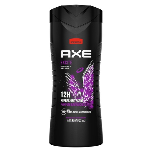 Axe Body Wash Excite Crisp Coconut & Black Pepper 473 ml