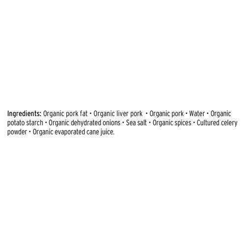 duBreton Organic Liver Pâté Old-Fashion 125 g