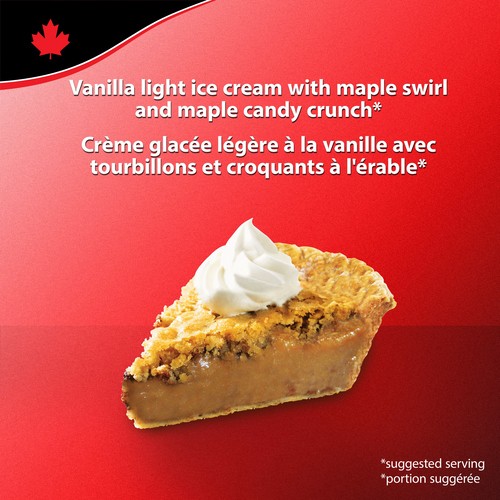 Breyers Canadian Desserts Sugar Pie Light Ice Cream Locally Inspired 1.41 L