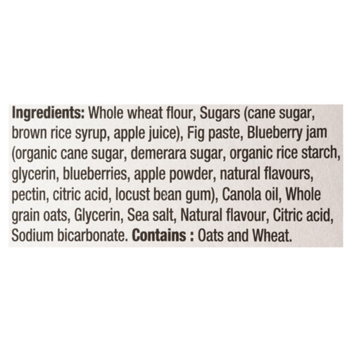 Nature's Bakery Glucose & lactose Free Whole Wheat Fig Bar Blueberry 340 g