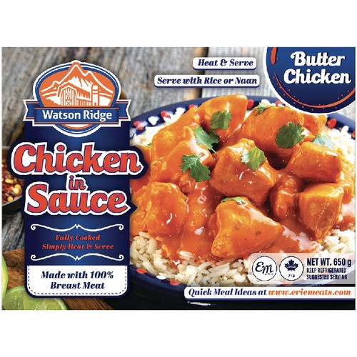 Watson Ridge Butter Chicken In Sauce 650 g