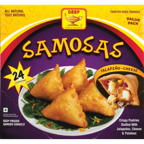 Deep Frozen Samosa Jalapeno Cheese 652 g