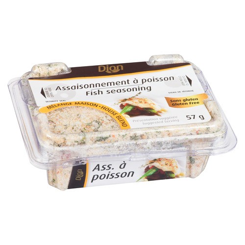 Les Aliments G. Dion Foods Gluten-Free Fish Seasoning 57 g