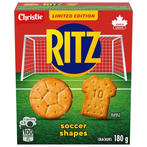 Christie Ritz Soccer Shapes Crackers 180 g
