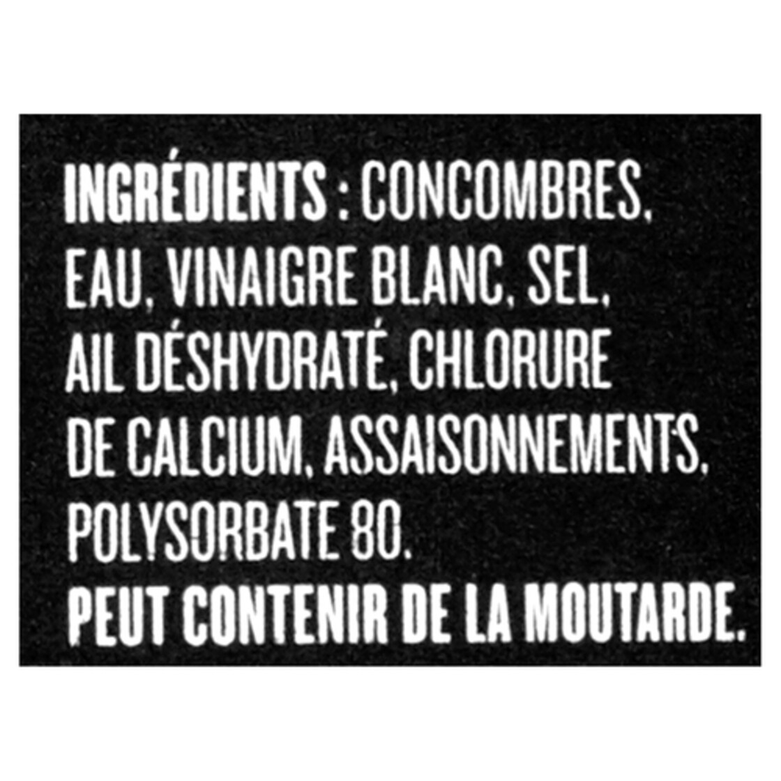 Bick's Baby Dill Pickles Garlic 500 ml Voilà Online Groceries & Offers