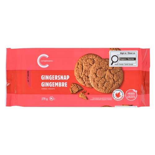 Compliments Cookies Gingersnap 300 g