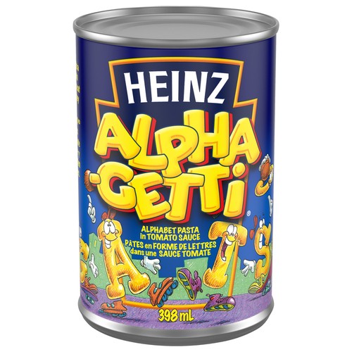 Heinz Canned Alpha-getti Pasta In Tomato Sauce 398 ml