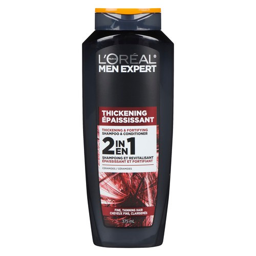 L'Oréal Paris Men Expert 2 In 1 Shampoo & Conditioner Thickening & Fortifying 375 ml