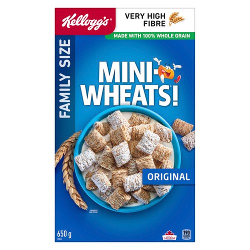 Kellogg's Mini Wheat Cereal Original 650 g
